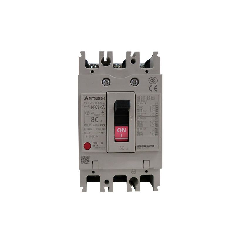 Mitsubishi Electric - Leistungsschalter für Trafo-, Generator- und Anlagenschutz Leistungsschalter NF63-SV 3P 10A 3-polig