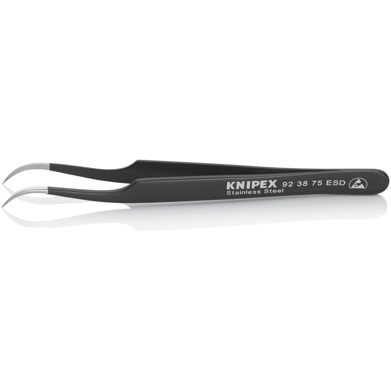 Knipex - Pinzette Präzisions-Pinzette 92 38 75 ESD ESD, 120mm