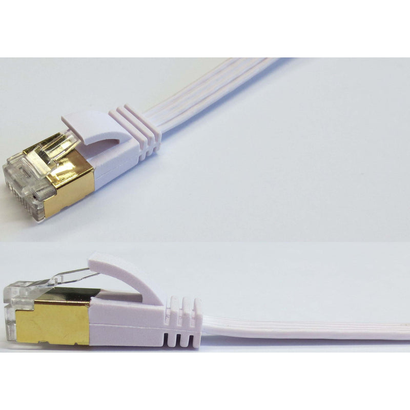Wantec - Patchkabel Kupfer FTP-Patchkabel Cat.6A bl 7025 bl 10,0m 10m RJ45 1,6x6,5mm