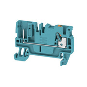 Weidmüller - Durchgangs-Reihenklemme APGTB 2,5 FT 2C/1 BL 2,5qmm, 24A, blau − 100 Stück