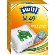Swirl - Zubehör/Ersatzteile für Bodenpflege Staubbeutel M 49 EcoPor VE4 für Miele