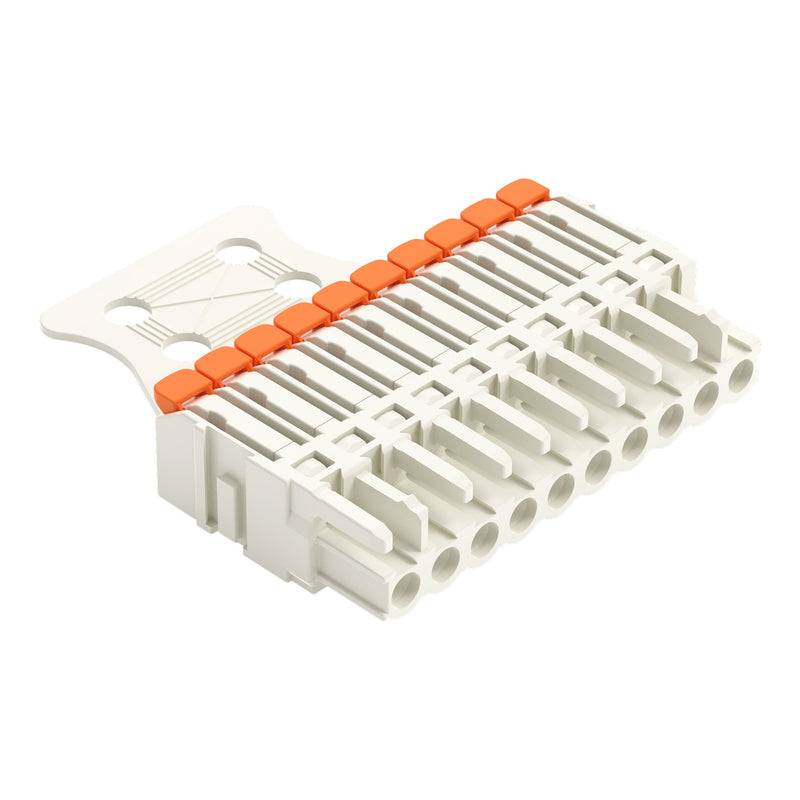 WAGO - Kabelsteckverbinder für Leiterplattensteckverbinder 1-Leiter-Federleiste 2721-1110/326/335 − 25 Stück