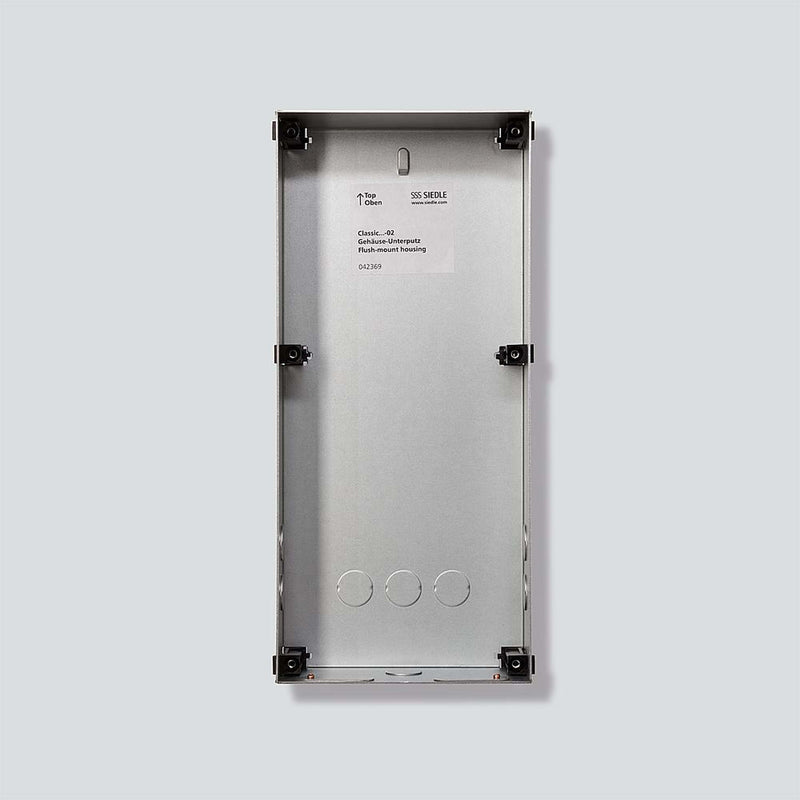 Siedle&Söhne - Montageelement für Türstation Unterputzgehäuse GU CL 06-0 Classic