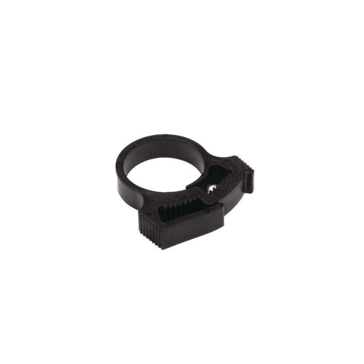 HellermannTyton - Befestigungsschelle für Kabel/Rohre Schlauchschelle SNP10 PA66GF13 BK100 schwarz, 6-6,8mm − 100 Stück