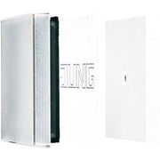 Jung - Abdeckung/Bedienelement für Installationsschalterprogramme Wippe Schriftfeld transp. A 590 NA GL für Schalter/Taster