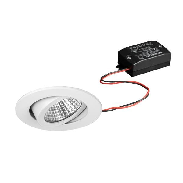 Brumberg Leuchten - Downlight/Strahler/Flutlicht LED-Einbaustrahler 38361073 3000K, weiß