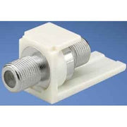 Panduit - Koax-Kupplung MINI-COM F-Kupplung CMFSRAWY selbsttermin.,weiss