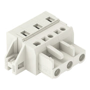 WAGO - Kabelsteckverbinder für Leiterplattensteckverbinder 1-Leiter-Federleiste 721-203/031-000 CAGECLAMP 2,5mm²,lgr − 50 Stück