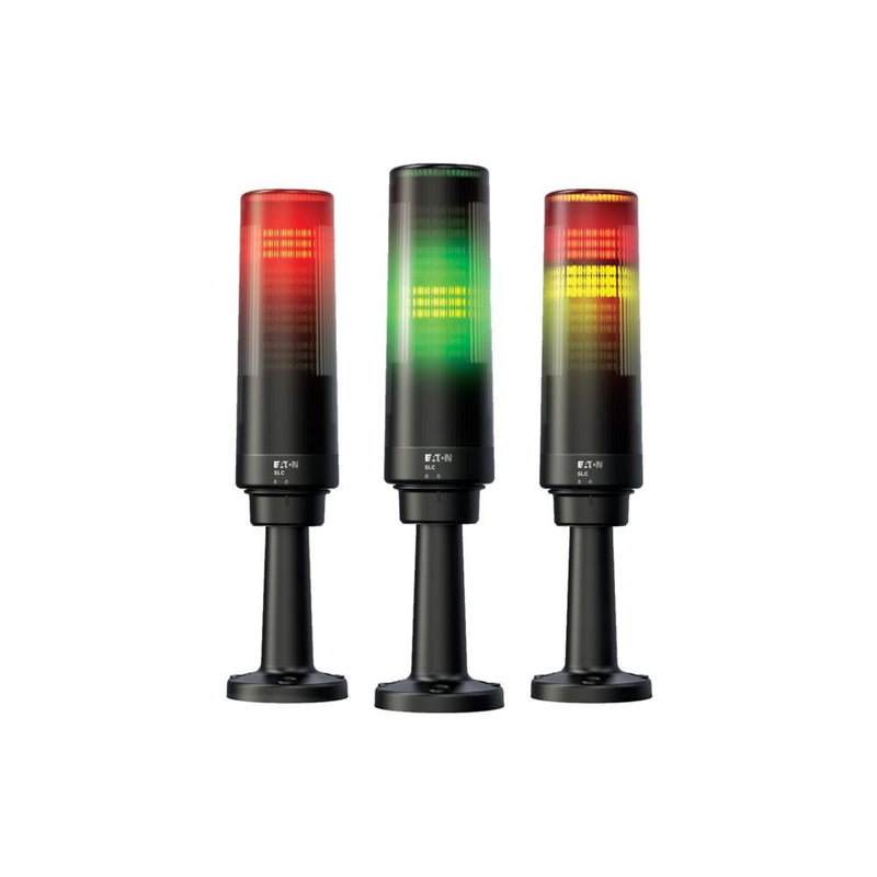 Eaton - Signalsäule, Komplettgerät kompakte Signalsäule SLC-M22-RYG-24 gn,ge,rt, 24V AC/DC