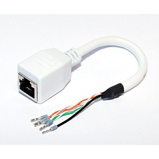 TCS Tür Control - Zubehör/Ersatzteile für Türkommunikation RJ45-Kabelpeitsche Cat 5e ZIX1402-0000 für IP-Geräte