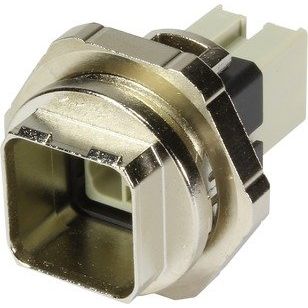 Harting - Rechtecksteckverbinder, Set (Industriesteckverbinder) Steckverbinder Wanddurch- 09352310312 führungsset