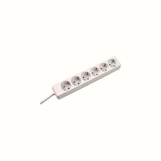 Bachmann - Mehrfachsteckdose Steckdosenleiste 6f. 381.241S m.Winkelstecker ws