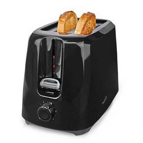 Nedis - Zubehör/Ersatzteile für Unterhaltungselektronik Toaster KABT150EBK 2Scheiben