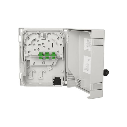 Metz Connect - Kommunikationsanschlussdose LWL OpDAT HPS 6xLC-DAPC 1503507606-F OS2 VIK Gr.S, 6Ku