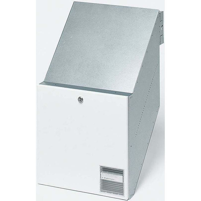 Siedle&Söhne - Montageelement für Türstation Durchwurfbriefkasten BKV 611-3/3-0 W 3f.,f.Mauereinbau ws