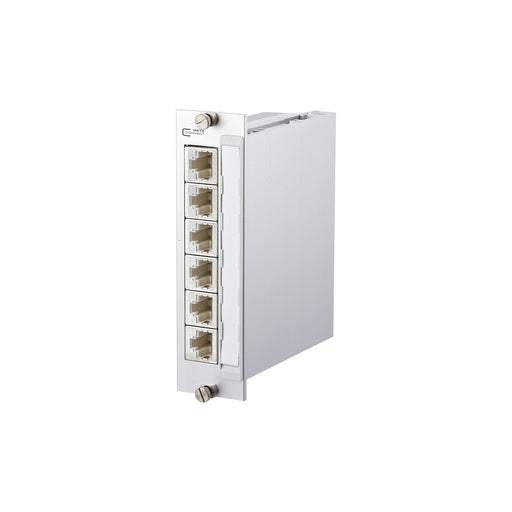 Metz Connect - Patchpanel Kupfer Patchfeld 130857C-E E-DAT C6A 3HE 6Port