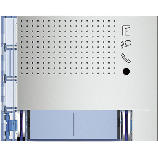 Legrand (BT) - Abdeckrahmen Frontblende Plus 2-reihig 351141 Allmetal,2 Ruftasten