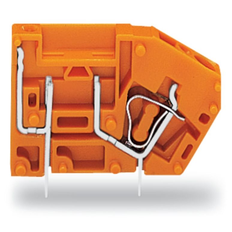 WAGO - Leiterplattenklemme Anreihbare Leiterplattenk. 742-116 Aufnahme,2,5 mm²,or − 300 Stück