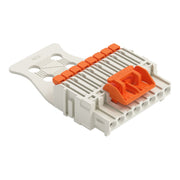 WAGO - Kabelsteckverbinder für Leiterplattensteckverbinder 1-Leiter-Federleiste 27341108328000300000 PushinCAGECLAMP,lgr − 50 Stück
