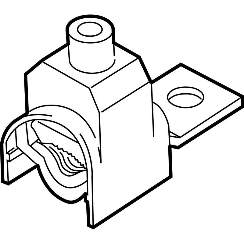 ABN - Sammelschienenklemme V-Anschlußklemme XAS185 (Al Cu)
