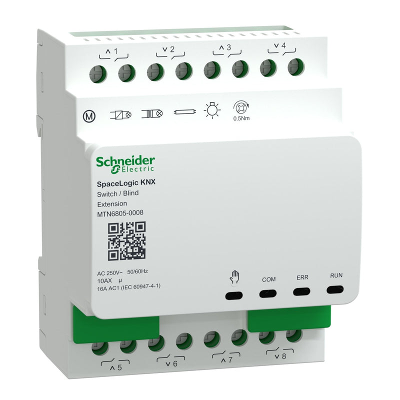 Schneider Electric - Bussystem-Jalousieaktor Erweiterung Schalt./Jalou. MTN6805-0008 SpaceLogic KNX