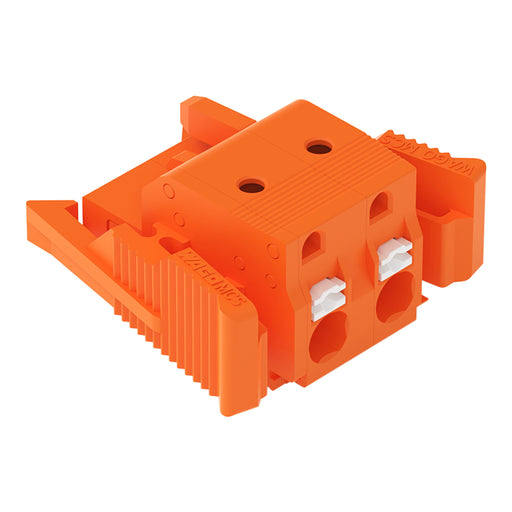 WAGO - Kabelsteckverbinder für Leiterplattensteckverbinder 1-Leiter-Federleiste 2231-702/037-000 Push-inCAGECLAMP,or − 50 Stück