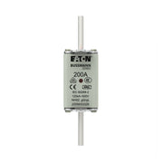 Eaton - Messersicherung Sicherungseinsatz Nieders. NH FUSE 20#200NHG02B 200A AC 500V 120kA − 3 Stück