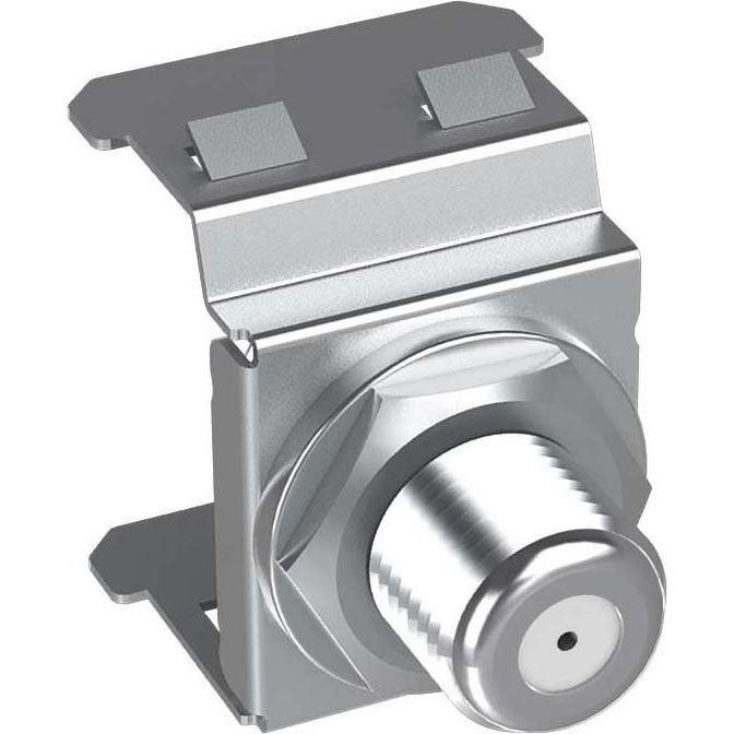 Homeway - Zubehör/Ersatzteile für modulares Anschlusssystem Keystone Koax-Adapter HW-KEYKOAXSET (VE6) m.Koaxkupplung − 1 Packung