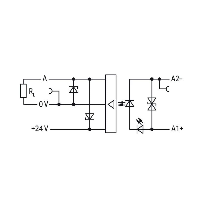 WAGO - Optokoppler Optokopplermodul 859-759 DC 24 V