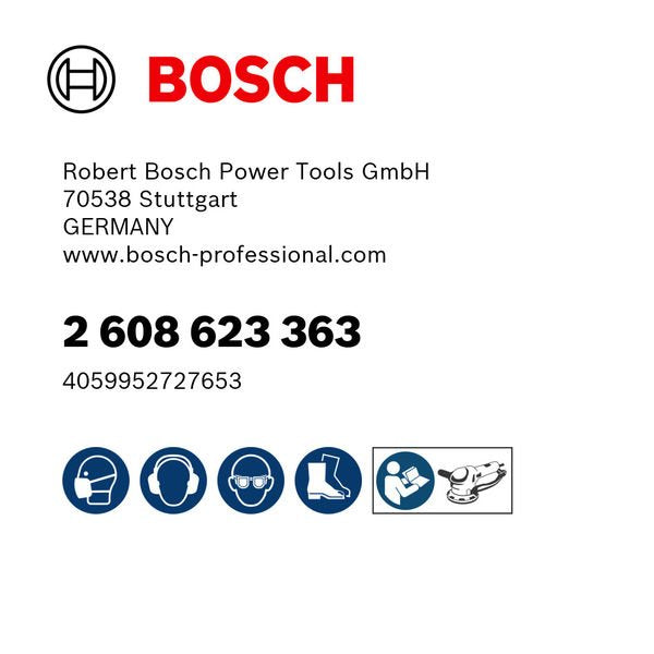 Bosch - Systemzubehör für Schleifen/Polieren (Akku/elektrisch/Druckluft) Polierschwamm, 77 mm, 2608623363(VE2) geschnitten, 2 Stk