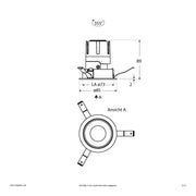 EVN Lichttechnik - Downlight/Strahler/Flutlicht LED-Einbauleuchte modular F01R11SM0627L15P Konfigurationstype