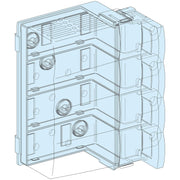 Schneider Electric - Komponente für den Ausbau (Schaltschrank) PrismaSeT-P, Verbindungsbl LVS04060 ock, ComPacT NSX100