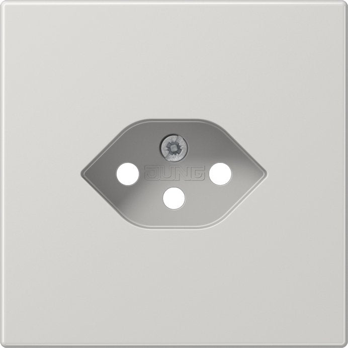 Jung - Abdeckung/Bedienelement für Installationsschalterprogramme Zentralplatte LS 1520-13 SEV LG PL