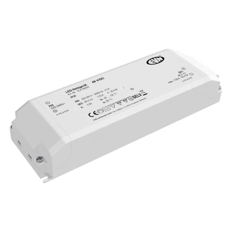 EVN Lichttechnik - LED-Betriebsgerät 48V/DC LED-Netzgerät SLK48050 48V/DC