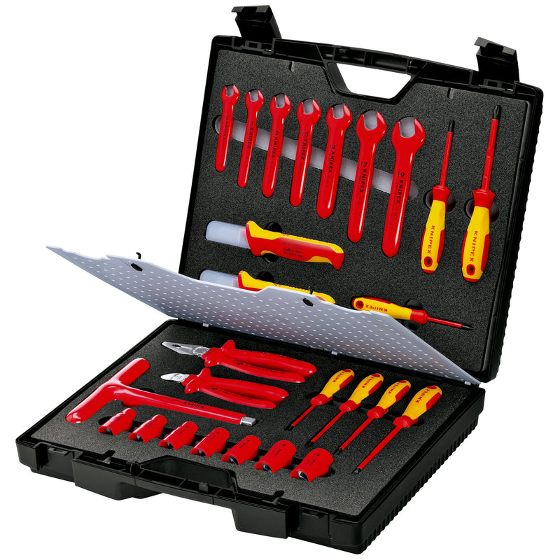Knipex - Werkzeugset Standardkoffer 98 99 12 26-teilig