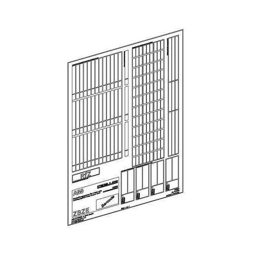 Striebel&amp;John - Kennzeichnungsmaterial Beschriftungssystem ZBZE Zählerfeld, 1FB − 1 Stück by Striebel&amp;John
