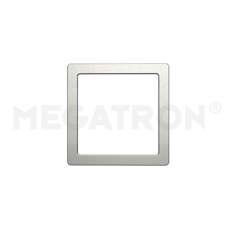 Megatron - Lichttechnisches Zubehör/Ersatzteile für Leuchten Dekorring MT76005 Stahl-gebürstet