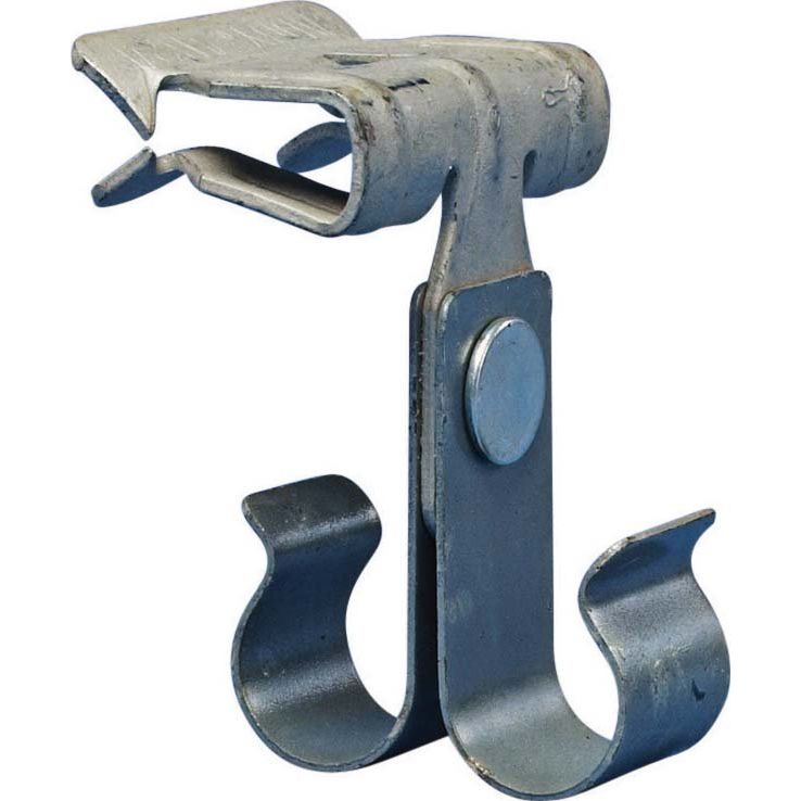 Erico - Befestigungsklammer Flanschklipp 4H241214B 38mm Flansch 12,416 − 100 Stück