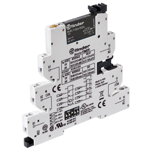 Finder - Zeitrelais SSR-Koppelrelais 39.80.0.012.9024 MasterTIMER − 10 Stück by Finder
