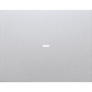 Berker - Abdeckung/Bedienelement für Installationsschalterprogramme Tast-Abdeckung 1f. alu 80960271