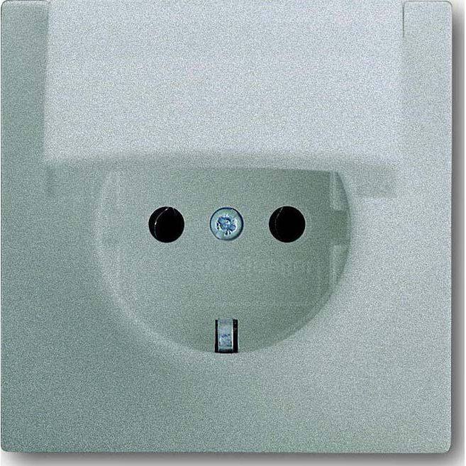Busch-Jaeger - Steckdose alu/si 20 EUK-783