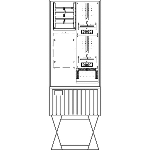 Elsta Mosdorfer - Zähler-Komplettschrank Zähleranschlusssäule ZS322.N1 A320 N1 2Z 3.HZ