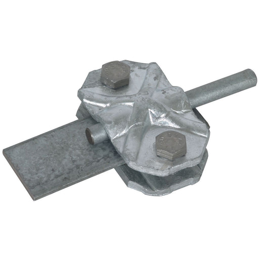 DEHN - Trennklemme für Blitzschutz Verbindungs-/Trennklemme VTK710FL3040STTZN St/tZn f. Rd7-10