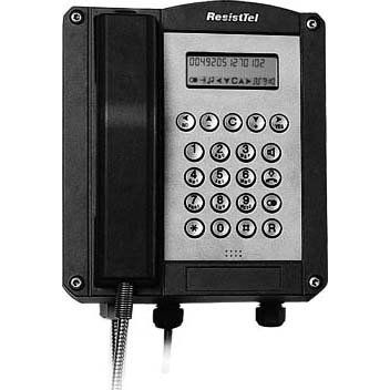 FHF Funke+Huster - Wettergeschütztes Telefon Telefon ResistTel #11264301 wetterfest, sw