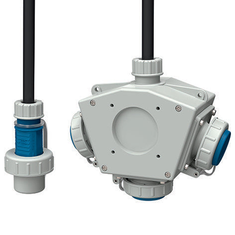 Mennekes - CEE-Steckdosen-Kombination (IEC 60309) DELTA-BOX 92386