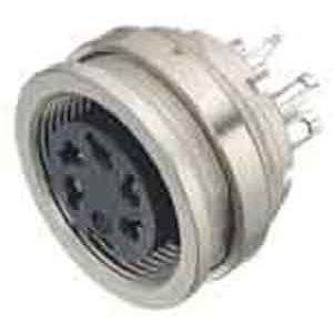 Binder - Rundsteckverbinder, Einbau (PCB) Flanschdose-Buchse 09 0308 00 03 − 1 Stück by Binder
