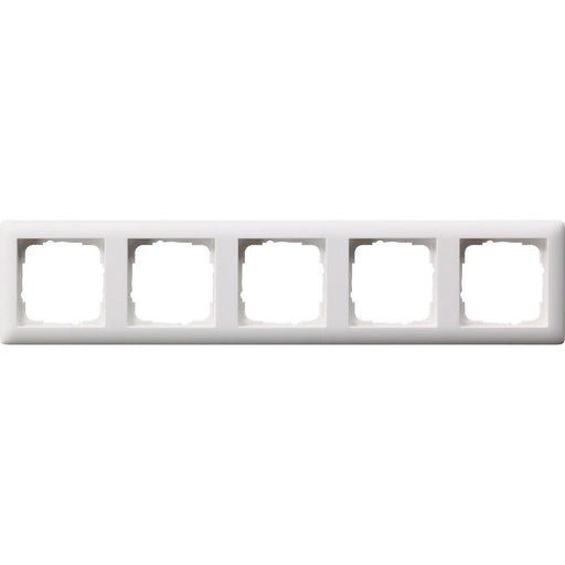 Gira - Abdeckrahmen 5f.rws/mt 021504 bruchsicher