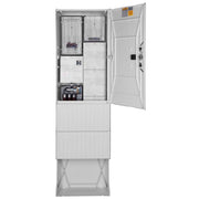 GSAB Elektrotechnik - Zähler-Komplettschrank Zählersäule 02.00.1P1V6HAK 1 Zähler+TSG-Feld