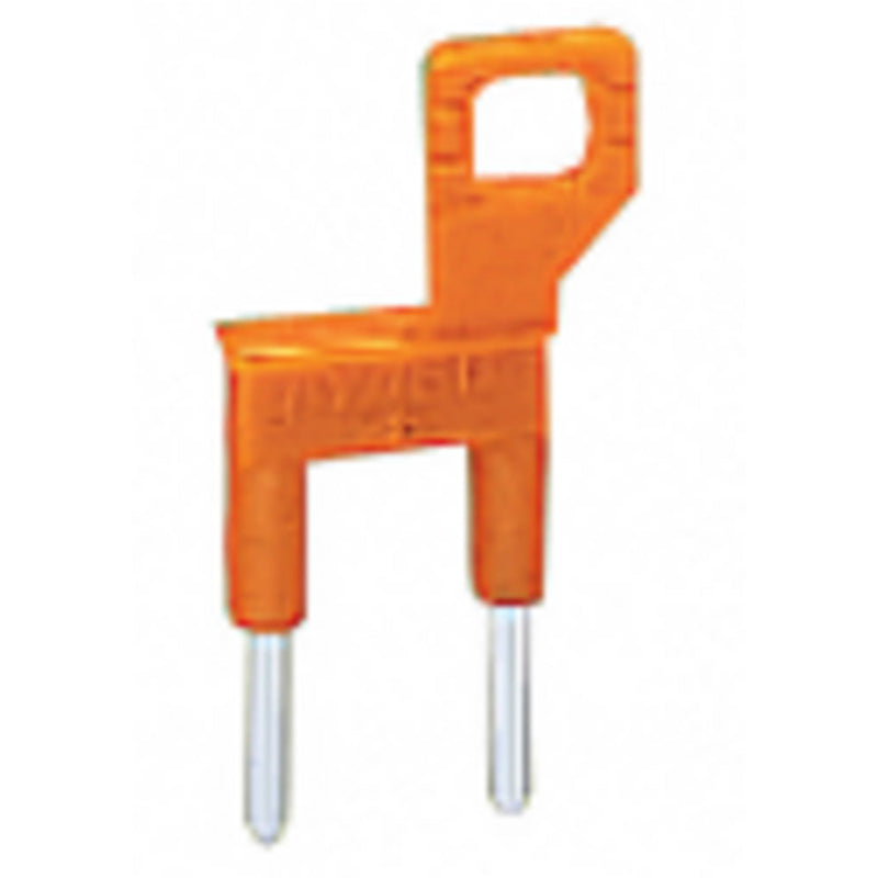 WAGO - Querverbinder/Brücker für Reihenklemme Brücker 2-fach 280-494 isoliert,orange − 25 Stück