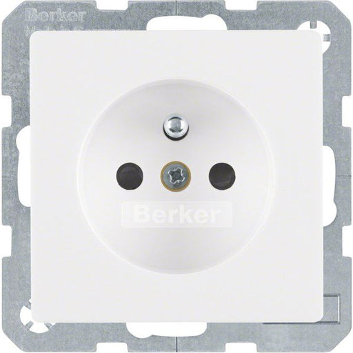 Berker - Steckdose m.Schutzkontakt 6765766089 Q.1 po